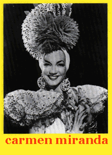 Carmen Miranda portrait